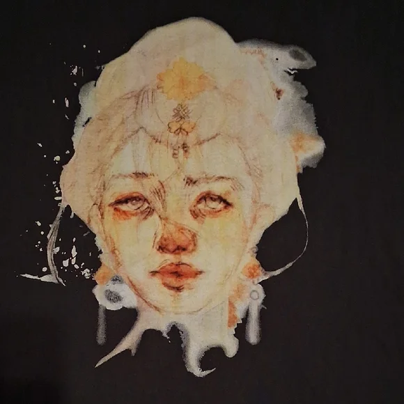 Gallery Dept Artistic Face Tee - Dark Gray